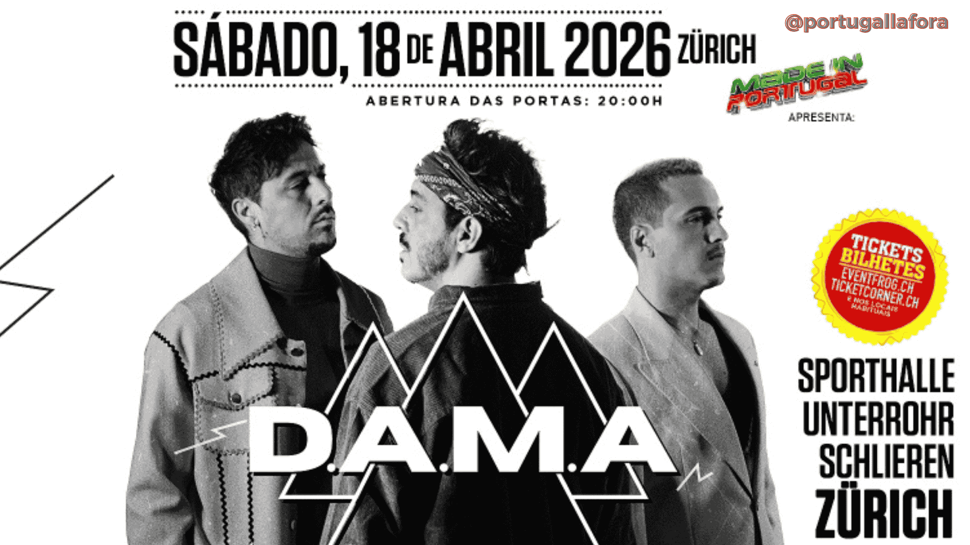 D.A.M.A ao vivo em Zurique imagem